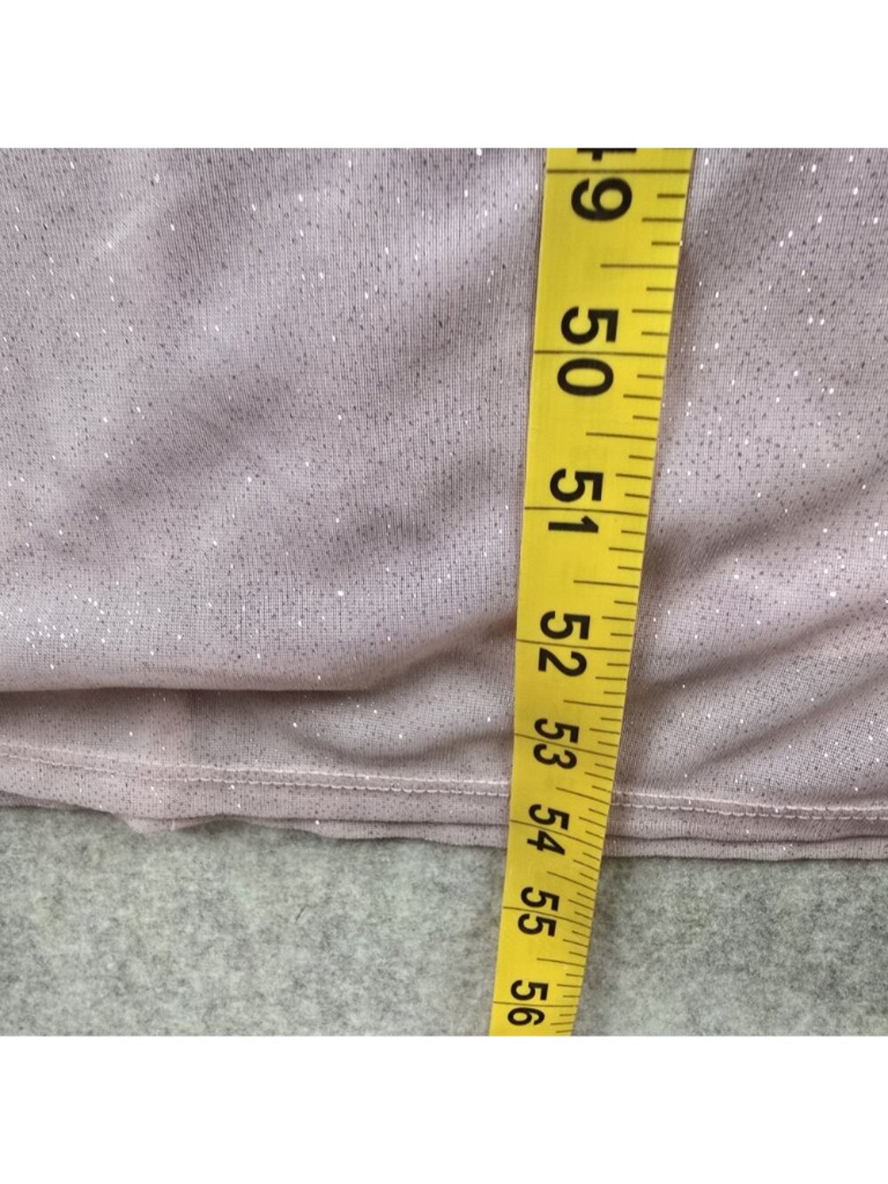 En Focus Studio Women Evening Gown Rose Pink Sleeveless Glitter Detail Polyester - Picture 8 of 9